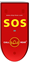 Obrazek CH-104-R - czerwony panel z przyciskiem SOS dla systemu Step Hear