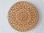 Obrazek Podkładka okrągła, drewniana, grawerowana - ornament rozeta
