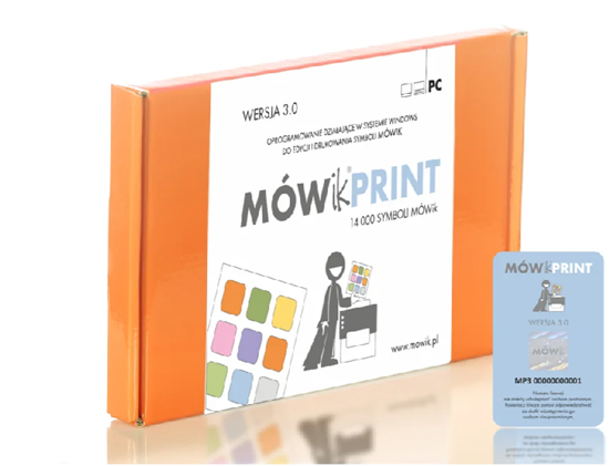 MÓWik PRINT 3.0 - program do edycji i drukowania symboli dla aplikacji MÓWik